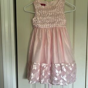 Princess Faith Pink Girls dress, Size 5